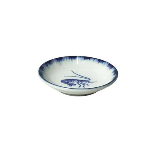 Molheira Redonda de Porcelana Japonesa Ebi – 9cm